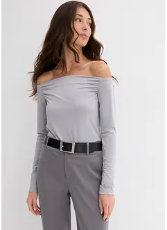 Maglia in jersey leggero a spalle scoperte, bonprix Maglia in jersey leggero a spalle scoperte, bonprix