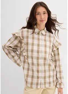 Camicia con volant, bonprix Camicia con volant, bonprix