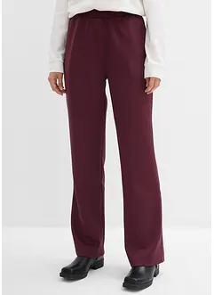 Pantaloni da jogging in tessuto effetto neoprene, bonprix Pantaloni da jogging in tessuto effetto neoprene, bonprix