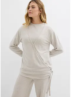 Cardigan incrociato effetto maglia, bonprix Cardigan incrociato effetto maglia, bonprix