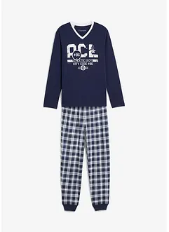 Pigiama con cotone e maniche lunghe, bonprix Pigiama con cotone e maniche lunghe, bonprix