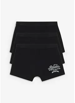 Boxer aderenti con morbido cotone (pacco da 3), bonprix Boxer aderenti con morbido cotone (pacco da 3), bonprix