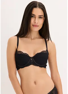 Reggiseno con coppe preformate in pizzo fine, bonprix Reggiseno con coppe preformate in pizzo fine, bonprix
