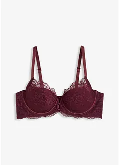 Reggiseno con coppe preformate in pizzo fine, bonprix Reggiseno con coppe preformate in pizzo fine, bonprix
