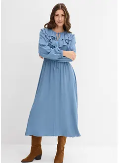 Abito lungo in viscosa fluente, bonprix Abito lungo in viscosa fluente, bonprix