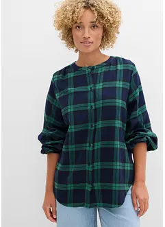 Blusa in flanella di puro cotone, bonprix Blusa in flanella di puro cotone, bonprix