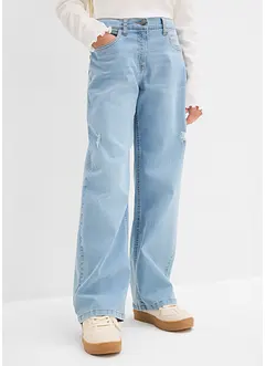 Jeans wide leg, vita media, bonprix Jeans wide leg, vita media, bonprix