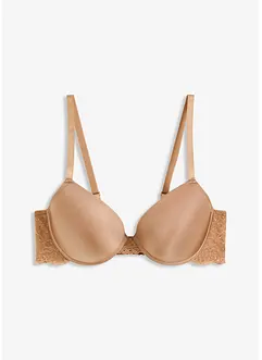 Reggiseno con coppe preformate ed effetto lucido, bonprix Reggiseno con coppe preformate ed effetto lucido, bonprix