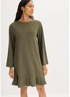 Abito corto con volant in punto di Roma, bonprix Abito corto con volant in punto di Roma, bonprix