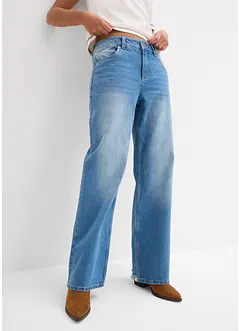 Jeans straight, vita media, bonprix Jeans straight, vita media, bonprix