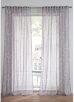 Tenda trasparente con poliestere riciclato (pacco da 1), bonprix Tenda trasparente con poliestere riciclato (pacco da 1), bonprix