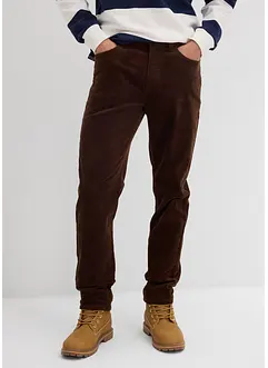 Pantaloni in velluto elasticizzato dal taglio comfort, slim fit, bonprix Pantaloni in velluto elasticizzato dal taglio comfort, slim fit, bonprix