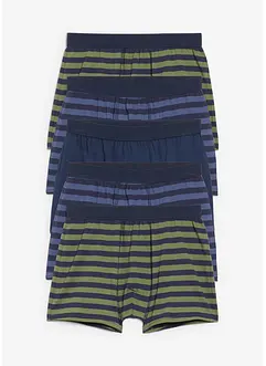 Boxer larghi con morbido cotone biologico (pacco da 5), bonprix Boxer larghi con morbido cotone biologico (pacco da 5), bonprix