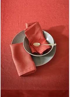 Tovaglioli in lino (pacco da 2), bonprix Tovaglioli in lino (pacco da 2), bonprix