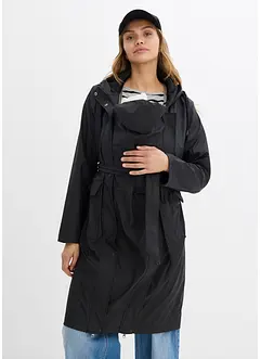 Giubbotto lungo prémaman 3 in 1 impermeabile e antivento con due inserti, bonprix Giubbotto lungo prémaman 3 in 1 impermeabile e antivento con due inserti, bonprix