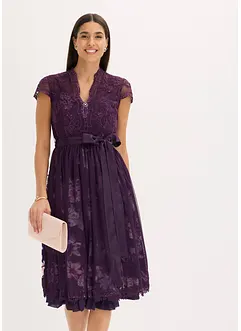 Abito bavarese con ricami e gonna in velluto (set 2 pezzi), bonprix Abito bavarese con ricami e gonna in velluto (set 2 pezzi), bonprix