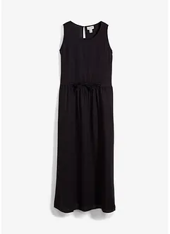 Abito lungo in misto lino e viscosa leggero, bonprix Abito lungo in misto lino e viscosa leggero, bonprix