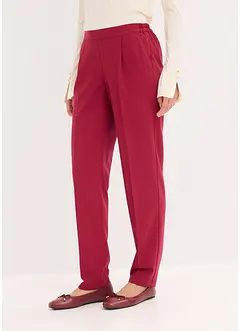 Pantaloni con elastico in vita e piega stirata, bonprix Pantaloni con elastico in vita e piega stirata, bonprix