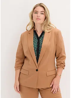 Blazer con maniche drappeggiate, bonprix Blazer con maniche drappeggiate, bonprix