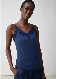 Top con lana e pizzo, bonprix Top con lana e pizzo, bonprix