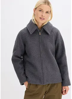 Giacca in morbido bouclé, bonprix Giacca in morbido bouclé, bonprix