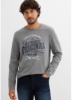 Maglia a maniche lunghe in puro cotone biologico (pacco da 2), bonprix Maglia a maniche lunghe in puro cotone biologico (pacco da 2), bonprix