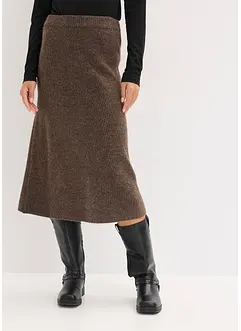 Gonna midi in maglia, bonprix Gonna midi in maglia, bonprix