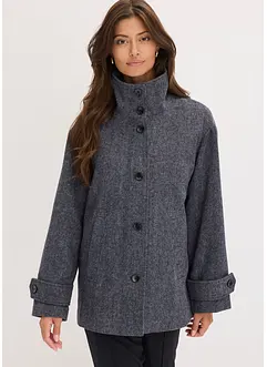 Caban lungo in simil lana, bonprix Caban lungo in simil lana, bonprix