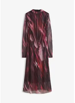 Abito midi in morbido mesh, bonprix Abito midi in morbido mesh, bonprix
