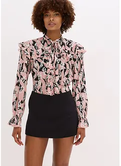 Camicetta di chiffon con volant, bonprix Camicetta di chiffon con volant, bonprix