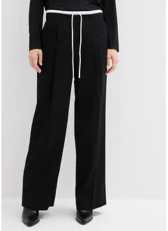 Pantaloni larghi in misto viscosa, bonprix Pantaloni larghi in misto viscosa, bonprix