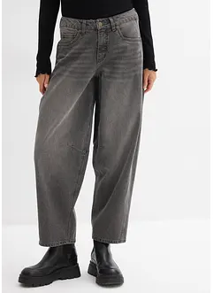 Jeans a palloncino, vita media, bonprix Jeans a palloncino, vita media, bonprix
