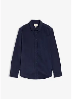 Camicia in morbido velluto stretch a coste di cotone riciclabile, bonprix Camicia in morbido velluto stretch a coste di cotone riciclabile, bonprix