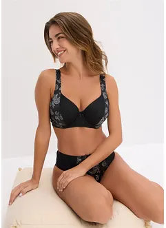 Reggiseno con coppe preformate e spalline imbottite, bonprix Reggiseno con coppe preformate e spalline imbottite, bonprix