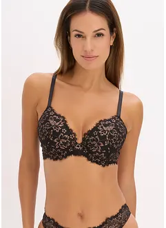 Reggiseno con coppe preformate e filato glitterato, bonprix Reggiseno con coppe preformate e filato glitterato, bonprix