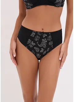 Slip alto con pizzo delicato (pacco da 2), bonprix Slip alto con pizzo delicato (pacco da 2), bonprix