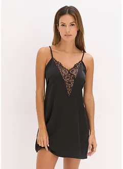 Sottoveste di satin con filato glitterato, bonprix Sottoveste di satin con filato glitterato, bonprix