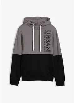 Felpa con cappuccio, slim fit, bonprix Felpa con cappuccio, slim fit, bonprix