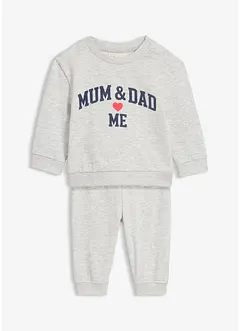 Felpa e pantaloni (set 2 pezzi), bonprix Felpa e pantaloni (set 2 pezzi), bonprix