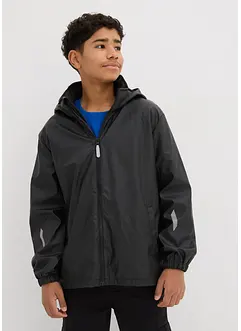 Giacca impermeabile termica con fodera in pile e cappuccio staccabile, bonprix Giacca impermeabile termica con fodera in pile e cappuccio staccabile, bonprix