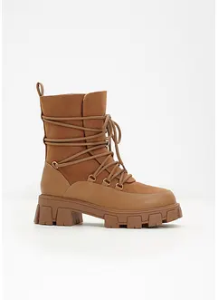 Scarponcini stringati foderati, bonprix Scarponcini stringati foderati, bonprix