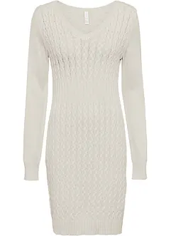 Abito in maglia a trecce, bonprix Abito in maglia a trecce, bonprix