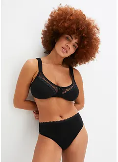Reggiseno senza ferretto  con cotone biologico (pacco da 2), bonprix Reggiseno senza ferretto  con cotone biologico (pacco da 2), bonprix