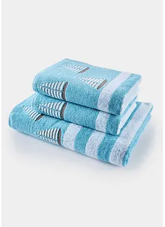 Asciugamano con barche, bonprix Asciugamano con barche, bonprix