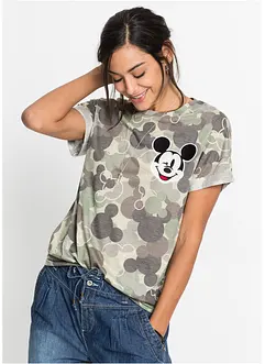 T-shirt con Mickey Mouse ricamato, Disney T-shirt con Mickey Mouse ricamato, Disney