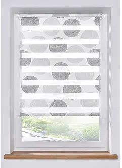 Tenda a rullo doppia con motivo a cerchi, bonprix Tenda a rullo doppia con motivo a cerchi, bonprix