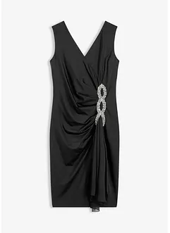 Abito di jersey con applicazione di strass, bonprix Abito di jersey con applicazione di strass, bonprix