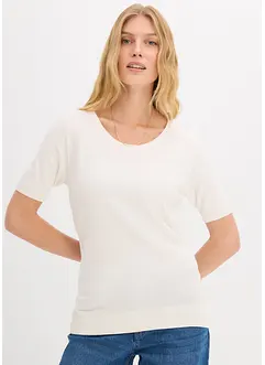 Maglione a maniche corte, bonprix Maglione a maniche corte, bonprix