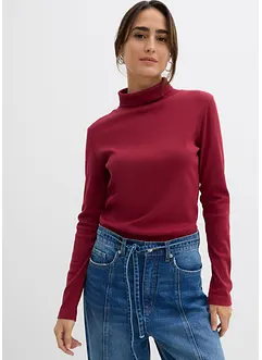 Maglia a collo alto in puro cotone, bonprix Maglia a collo alto in puro cotone, bonprix