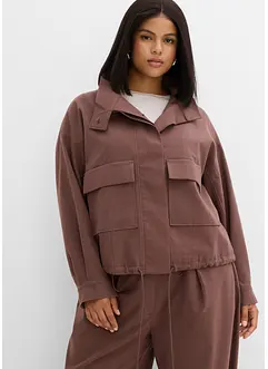 Giacca corta da mezza stagione in misto viscosa, bonprix Giacca corta da mezza stagione in misto viscosa, bonprix